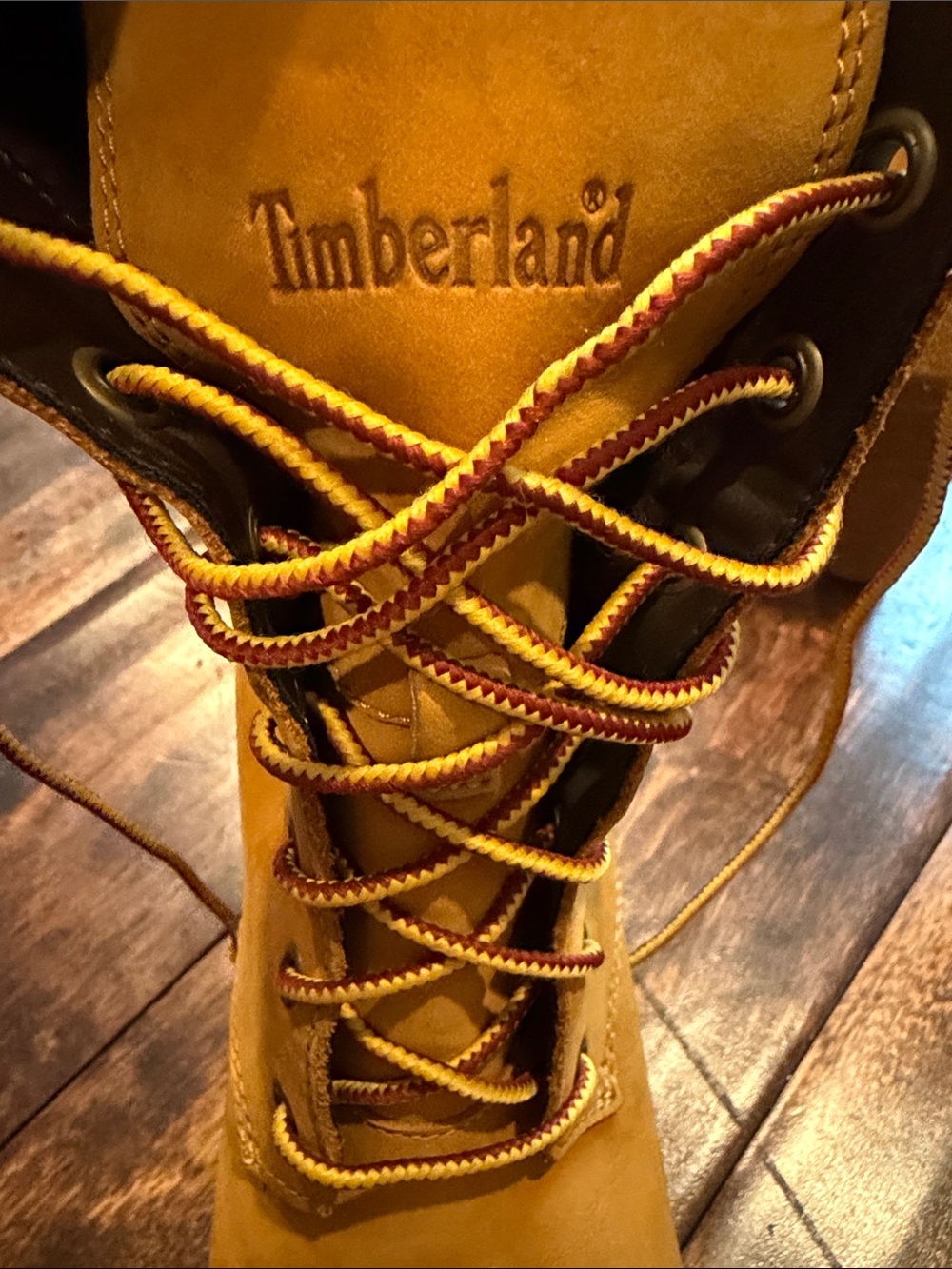 Timberland Women's Lace-Up Heeled Boot, Size 6.5 - Picture 9 of 11